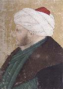 Costanzo da Ferrara Portrait of the Ottoman sultan Mehmed the Conqueror oil painting on canvas
